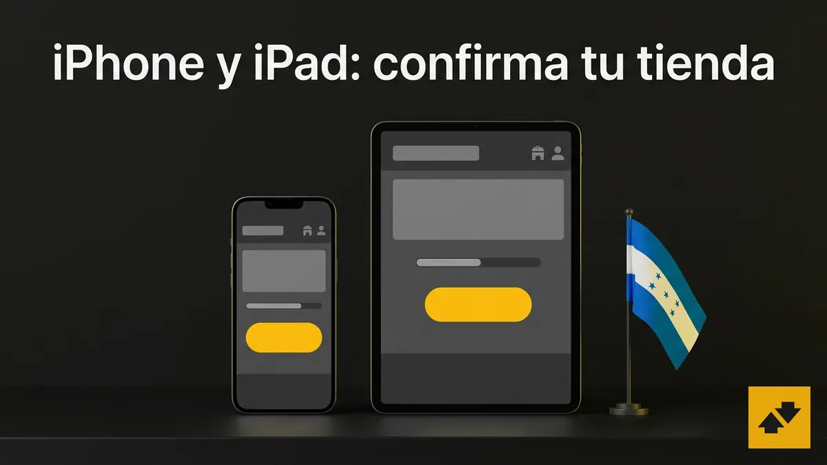 iPhone y iPad con pantalla de instalación de la app de Betfair en Honduras