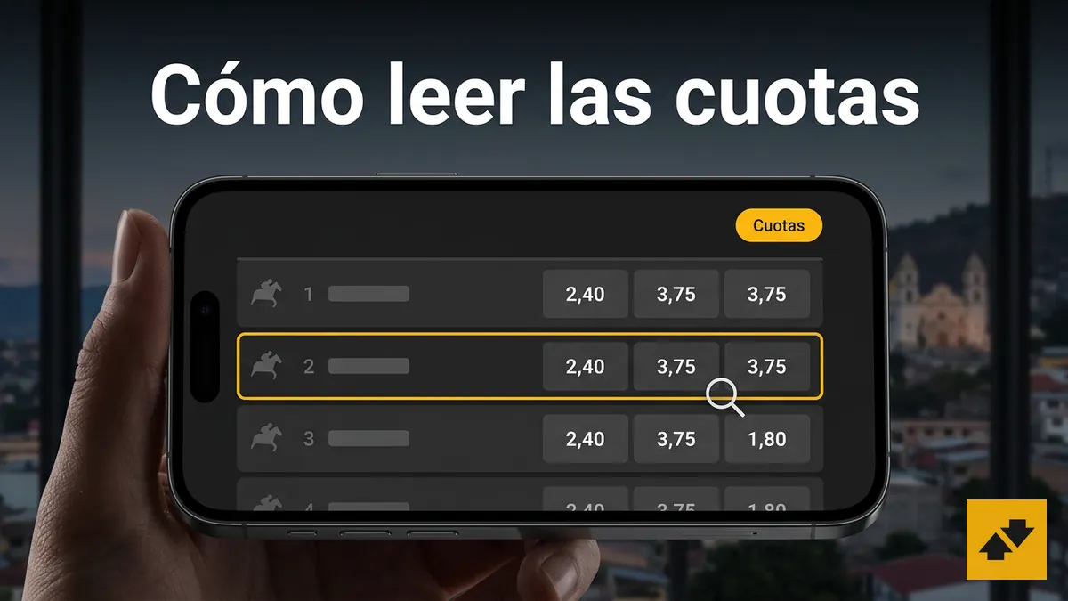 Cómo leer las cuotas de una carrera de caballos en Betfair