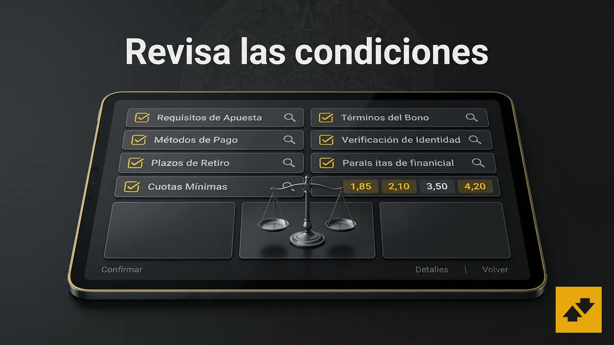 Lista para revisar las condiciones del código promocional de Betfair Honduras