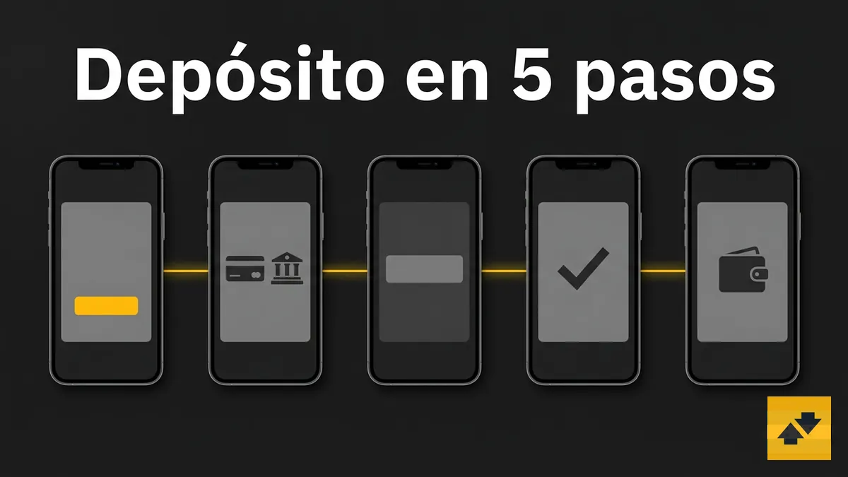 Betfair Honduras: secuencia de pantallas para hacer un depósito paso a paso