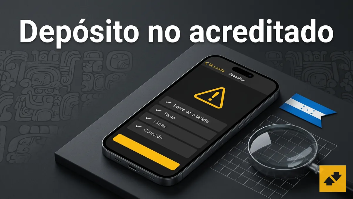 Betfair Honduras: lista de revisión cuando el depósito no se acredita
