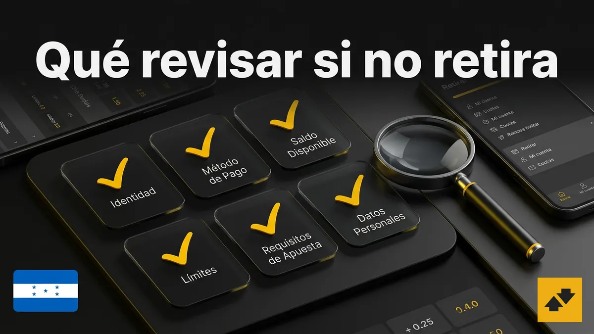 Lista de comprobación si Betfair no te deja retirar